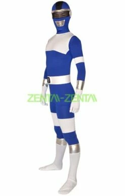 Power Ranger Rainbow Costume | Blue Spandex Lycra Zentai -Ghostly Store power ranger rainbow costume blue spandex lycra zentai 854090.image .312x488