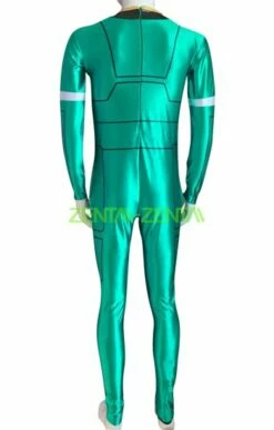 Power Rangers Turbo Ranger Green Satin Costume 7 Power Rangers Turbo Ranger Green Satin Costume -Ghostly Store power rangers turbo ranger green satin costume c33221.image .351x550