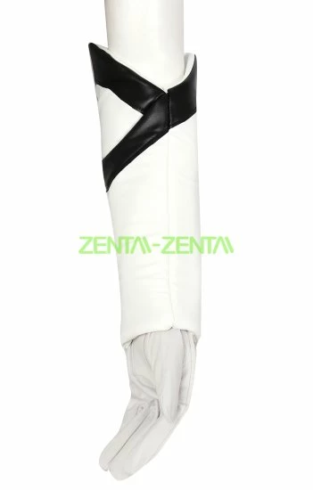 Power Rangers White PU Oversleeves 1 Power Rangers White PU Oversleeves