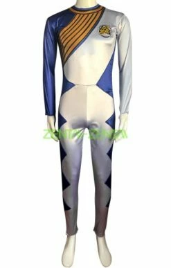 Power Rangers Wild Force Lunar Wolf Ranger Satin Costume