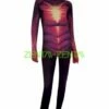 Printed Purple Animal Superhero Zentai Suit