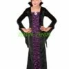 Purple Vampire Halloween Costume For Kid
