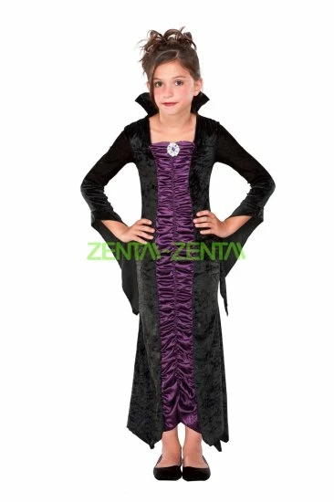 Purple Vampire Halloween Costume For Kid 1 Purple Vampire Halloween Costume For Kid