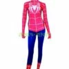Red And White S-guy Spandex Lcyra Costume