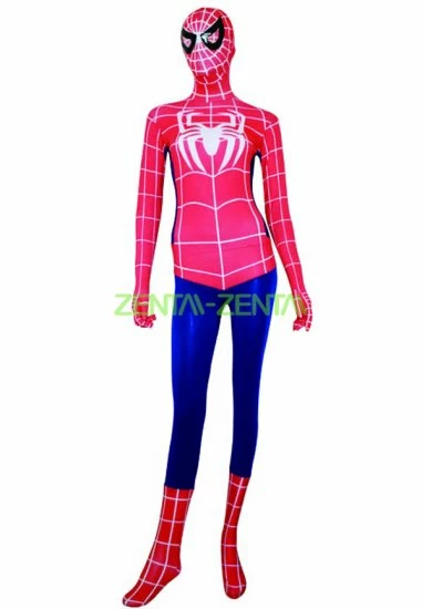 Red And White S-guy Spandex Lcyra Costume 1 Red And White S-guy Spandex Lcyra Costume