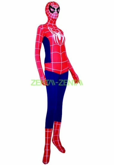 Red And White S-guy Spandex Lcyra Costume 2 Red And White S-guy Spandex Lcyra Costume - Image 2