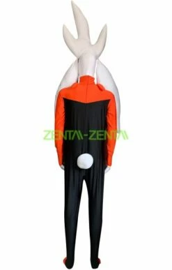 Red And White Spandex Lycra Cosplay Costume Inspired By Raboot Pokemon -Ghostly Store red and white spandex lycra cosplay costume inspired by raboot pokemon 19b5bc.image .351x550