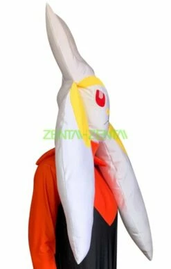 Red And White Spandex Lycra Cosplay Costume Inspired By Raboot Pokemon -Ghostly Store red and white spandex lycra cosplay costume inspired by raboot pokemon e9126b.image .351x550