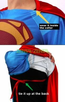 Red Shiny Spandex Superman Cape -Ghostly Store red shiny spandex superman cape f7eb58.image .351x550