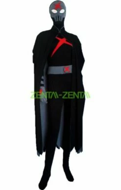 Red X Costume | Spandex Lycra Zentai Costume With Cape