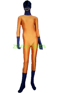 Royal Blue And Orange Spandex Lycra Full Bodysuit -Ghostly Store royal blue and orange spandex lycra full bodysuit 4826ec.image .312x488