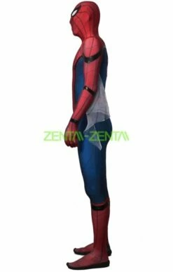 S-guy Homecoming Printed Spandex Lycra Costume With 3D Muscle Shadings And... -Ghostly Store s guy homecoming printed spandex lycra costume with 3d muscle shadings and printed mesh wings 263dbf.image .351x550