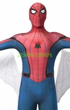 Super Hero Store -Ghostly Store s guy homecoming printed spandex lycra costume with 3d muscle shadings and printed mesh wings 542b94.image .351x550