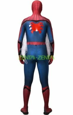 S-guy Homecoming Printed Spandex Lycra Costume With 3D Muscle Shadings And... -Ghostly Store s guy homecoming printed spandex lycra costume with 3d muscle shadings and printed mesh wings 5efdba.image .351x550