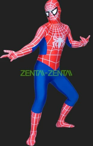 S-guy-Red And White Strips Lycra Spandex Zentai Suit 1 S-guy-Red And White Strips Lycra Spandex Zentai Suit