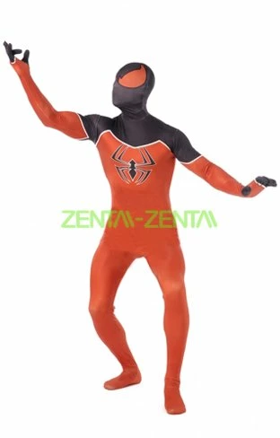 Scarlet Spider Kaine Printed Spandex Lycra Zentai Suit 1 Scarlet Spider Kaine Printed Spandex Lycra Zentai Suit