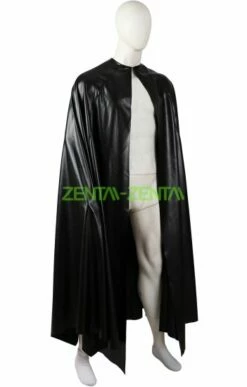 Single Layered Fake Leather Black B-guy Cape 12 Single Layered Fake Leather Black B-guy Cape -Ghostly Store single layered fake leather black b guy cape 338e6a.image .351x550