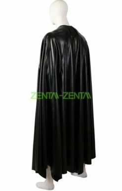 Single Layered Fake Leather Black B-guy Cape 10 Single Layered Fake Leather Black B-guy Cape -Ghostly Store single layered fake leather black b guy cape 58f7a2.image .351x550