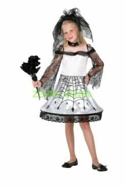 Spider Bridal Girl's Halloween Costume