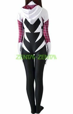 Spider Gwen Stacy | White And Black Zentai Costume No 3D Shades 7 Spider Gwen Stacy | White And Black Zentai Costume No 3D Shades -Ghostly Store spider gwen stacy white and black zentai costume no 3d shades af35bd.image .312x488