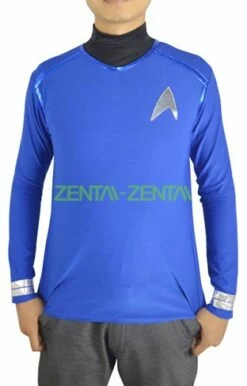 Star Trek Royal Blue 2 Piece Top