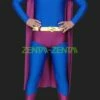 Superman-Purple And Blue Spandex Lycra Catsuit