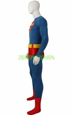Superman Spandex Lycra Costume With Cape And Rubber Belt -Ghostly Store superman spandex lycra costume with cape and rubber belt a65a28.image .351x550