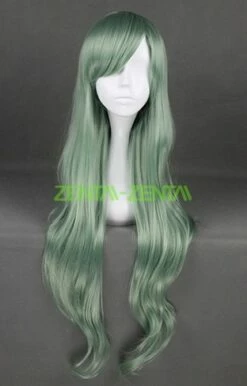 Sweet Mint Long Curly Wig! Lolita Cosplay Wig!