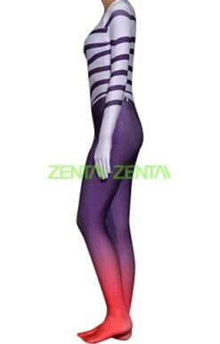 The Evillustrator Miraculous Ladybug Printed Spandex Lycra Bodysuit -Ghostly Store the evillustrator miraculous ladybug printed spandex lycra bodysuit f3528a.image .312x488