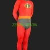 The Incredibles! Black And Blue Lycra Spandex Super Hero Jumpsuit (No Hood)