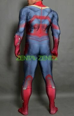 The Vision AOU Printed Spandex Lycra Costume No Hood With Cape 8 The Vision AOU Printed Spandex Lycra Costume No Hood With Cape -Ghostly Store the vision aou printed spandex lycra costume no hood with cape 544bc9.image .312x488