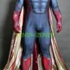 The Vision AOU Printed Spandex Lycra Costume No Hood With Cape