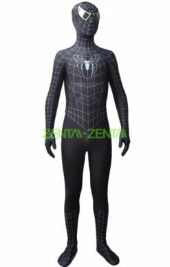 Tobey S-guy Printed Spandex Lycra Costume With Muscle Shadings And Lenses