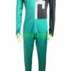 Tokusou Sentai Dekaranger Green Spandex Lycra Costume