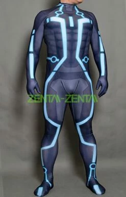 Tron Printed Spandex Lycra Zentai Costume