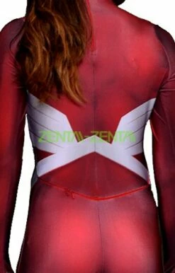 Ultimate Spider-Woman Printed Spandex Lycra Bodysuit With 3D Muscle Shades -Ghostly Store ultimate spider woman printed spandex lycra bodysuit with 3d muscle shades 13ebc2.image .312x488