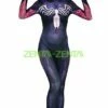 Venom Gwen Printed Spandex Lycra Costume With 3D Shading