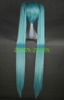 VocAloid! Miku's Cosplay Wig-Lake Blue! -Ghostly Store vocaloid mikus cosplay wig lake blue 6b4581.image .312x488