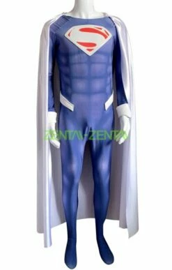 Vol ZOD Earthe 2 Superman Spandex Lycra Costume With Cape