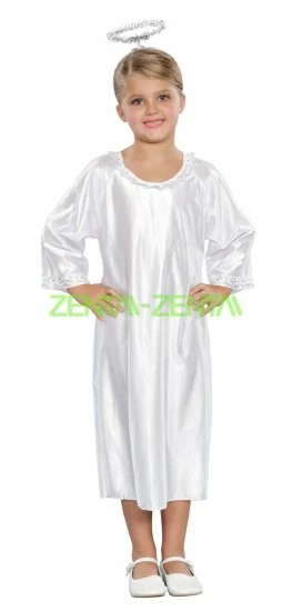 White Angel Halloween Costume For Kid 1 White Angel Halloween Costume For Kid