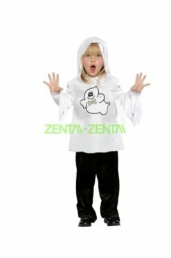 White Kids Gost Halloween Costume