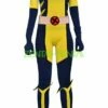 X-men Wolverine Yellow And Navy Spandex Lycra Costume